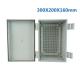 300x200x160 Hinged Cover IP65 Waterproof Plastic Enclosure for Electrical Project Includes Internal Mounting Panel