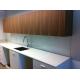 6mm Bathroom Walls Coloured Glass Backsplash Stronger Resistance