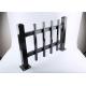 Garrison Fencing Panels 2.4m*2.4m width Upright picket 15 pieces Spacing 130mm Rail 40mm wall thickness 1.6mm