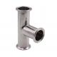 1.5 Tri-clamp Stainless Steel 304 Sanitary Fitting 3-Way Clamp Tee for 38mm Pipe OD