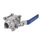 Structure Floating Stainless Steel 3PC Welded Ball Valve CF8m Bw/Sw Customized Request
