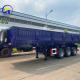 30-100t Heavy Duty Semi Trailer Truck with Side Wall and One Piece 1m *0.5m*0.5m Tool Box