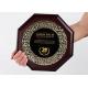 Customized Wooden Shield Plaque Souvenirs For Business Authorization Certification