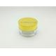 first class pmma straight cream jar for different size 30g acrylic cream jar