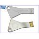 Triangle Stainless Key 4GB Thumb Drive Free USB Protection Cap