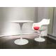 Eero Saarinen Tulip Side Modern Dining Room Tables Fiberglass Round Marble Top
