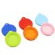 Multicolor Silicone Pet Suppliers Food Lids Non Spill Odorless