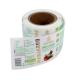 CMYK Eco Friendly Self Adhesive Sticky Labels Square Fruit Label Stickers