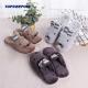 Winter Indoor Thickness 1.5cm - 3.5cm Plush Animal Slippers For Women