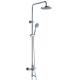 stainless steel shower sets shower system GL-47007 304 SS durable shower rain bath with hand shower and faucet