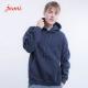 Thick Mens Activewear Tops Pullover 100% Pima Cotton Hoodie With Drawstrings Hood