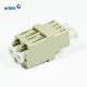 LC/UPC Duplex MM Hybrid Fiber Optic Connector Adapters CE Certified