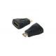 QS AD005， Mini HDMI male to HDMI female Adapter, HDMI A to C adapter