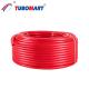 DN 16mm - 32mm Pex Water Pipe Cross Linked Polyethylene Red Pex Tubing