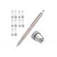 14*0.8cm Aluminum Alloy Disposable Double End Eyebrow Tattoo Pen