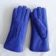 Winter hot sale Australia shearling double face women sheepskin leather gloves