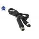 4 Pin Camera Extension Cable 32FT 5m Aviation Connector For Security System