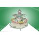 Three tier Cake Cardboard Standees , Countertop Stand up Display