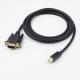 1920x1200  1.8M Gold Plated Mini Displayport To VGA Cable