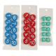 Number Round Whiteboard Magnetic Button Custom Dia10mm 15mm 20mm 25mm