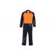 100% Cotton Winter Workwear Clothing Mens Long Sleeve Coveralls With Metal Snaps