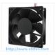 120*120*38mm 12V/24V/48V DC Black Plastic Brushless Cooling Fan DC12038