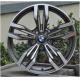 China high quality car alloy wheel 18 to 19 inch auto aluminum rims for BMW 120(mm)PCD, gun grey machined face