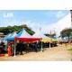 5x5m Mobile Garden Pagoda Gazebo Tents Spring Top Tent for Cameroon