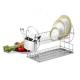 2 Tier Chrome Drying Stainless Steel Dish Rack SYKW0001