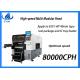 0201 SMD Mounting Machine Medium Speed 80000CPH For BGA QFP