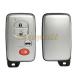 Toyota 4Buttons Smart Key Shell with Emergency Key Insert