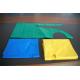 Colorful Flat Pack Disposable PE Apron , Unisex LDPE / HDPE Plastic Aprons