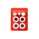1/2 Aluminum Radiator Core Support Mounting Kit 7 Sets