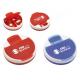Customized Logo Round Travel Pill Box 4 Compartments Pill Case