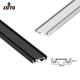 Aluminum Black White Magnetic Track Rail Ultra Thin Surface Mounted