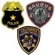 120D No Backing Police Embroidered Patch