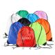420D Polyester Waterproof Nylon Bag , 20L Waterproof Drawstring Backpack