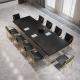 Customized Melamine Rectangle Office Conference Table For 10 People