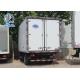 Sinotruk 3 - 7 Ton Carrier Refrigerated Truck / Cooler Van For Fresh Vegetable And Milk