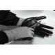 Anti Cut Level 3 Cut Resistant Gloves HPPE Shell Material Delicate Design