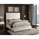 Light Luxury Europe new design Upholstered beds Modern Queen size King Size Fancy velvet fabric soft beds for Bedroom