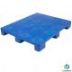 Anti Slip Heavy Duty Plastic Pallet Blue 1200*1000*150mm With Nine Feet / Smooth Top