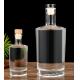 Glass Bottles 500ml 750ml Gin Rum Vodka Whisky Cognac Napoleon Brandy with Custom Size