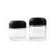 Arch 5g 50g 70g 110g Empty Airtight Smell Proof Container Child Proof Cap Glass Jar