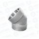 DIN2605 Industrial Pipe Fittings Forged Socket Weld Elbow NPT Thread