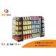 Advertising Stand Retail Store Fixtures And Shelving Electrastic Spray Surface