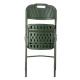 Blow Molded Portable Camping Chair Camping Gear Military Green Command Chair Wholesale