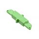 E2000 Fiber Optic Cable Adapter Singlemode / Multimode Insertion Ceramic Sleeve Simplex