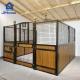 Customizable Front Type Horse Stable With Standard Sliding Door Included Hardware