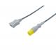 Medical Temperature Sensor Adapter Extension Cable For Mindray